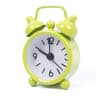 Mini Metal Alarm Clock for Travel & Bedside Cute Analog Kids Alarm Clock