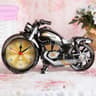 Retro Motorcycle Alarm Clock Vintage Desk Clock for Motorcycle Decor & Gifts