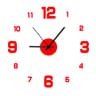 Modern DIY Wall Clock Silent Frameless Acrylic Wall Decor For Living Room  Office 8