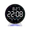 Smart LED Alarm Clock with Ambient Light, Auto Dimming & USB Digital Desk Clock