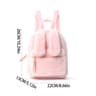 Rabbit Ear Plush Backpack For Kids Cute Animal Travel Bag 5