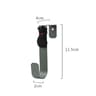 Over Door Hooks With Rubber Organizer For Clothes Towels Hats And Coats 9