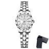 Product Name Luxury Womens Quartz Watch With Week Date Display Waterproof Business Wristwatch 11