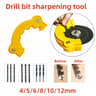 Degree Drill Bit Sharpener Angle Grinder Attachment For Bits 6