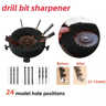Degree Drill Bit Sharpener Angle Grinder Attachment For Bits 11