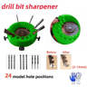 Degree Drill Bit Sharpener Angle Grinder Attachment For Bits 12