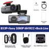 Dash Cam With WiFi GPS Night Vision And Parking Monitor 8