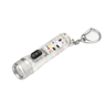 Rechargeable EDC Keychain Flashlight With UV RGB Light And Magnetic Tail 11