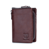 Genuine Leather Wallet For Men With Detachable Coin Purse And Multi Card Storage 10
