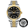 Mens Quartz Wristwatch With Luminous Hands And Date Display 3
