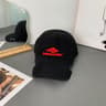 Unisex Cotton Baseball Cap With Adjustable Strap And Geometric Design 0