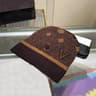 Winter Beanie Hat With Solid Color Design And Flat Top Fitted Style 4