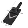 Manual Vegetable Cutter With Stainless Steel Blades For Slicing Shredding And Grating 6