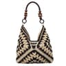 PU Leather Bucket Shoulder Bag With Zipper Closure And Small Bag 2