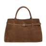 Casual Tote Bag With Matte Finish And Retro British Style Top Handle 6