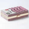 Womens Rhinestone Evening Clutch Bag With Metal Box Design And Lock Closure 2