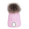 Unisex Ribbed Knit Beanie Hat With Faux Fur Pom Pom And Warm Cuffed Design 5