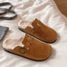 Womens Platform Slippers With Fuzzy Lining And Non Slip Thick Sole 4
