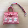 Mini House Keychain Pendant With Microfiber Pouch For Keys And Bags 2
