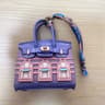 Mini House Keychain Pendant With Microfiber Pouch For Keys And Bags 3