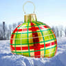 Inflatable Light Up Christmas Ball For Outdoor Holiday Decorations 4