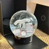 LED Snow Globe Crystal Ball With Fashion Letter Design And Gift Box 4