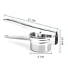Stainless Steel Potato Ricer and Vegetable Press for Smooth Mashed Potatoes