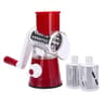 Manual Rotary Grater Vegetable Slicer Shredder With Drum Blades For Cheese And Veggies 7