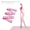 Elastic Yoga Stretch Strap With Loops For Flexibility 8
