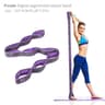 Elastic Yoga Stretch Strap With Loops For Flexibility 6