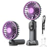 Portable USB Rechargeable Handheld Fan With 6 Speed Strong Airflow 6