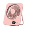 Portable Folding USB Rechargeable Mini Cooling Fan Power Bank Handheld Desk Fan 9