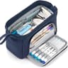 Large Capacity Pencil Case Organizer With Multiple Compartments For Students And Office 8