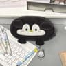 Little Otter Penguin Plush Pen Bag Large Capacity Pencil Case For School And Travel 6