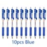 Ten Piece Retractable Gel Pens For Smooth Writing 8