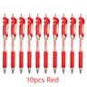 Ten Piece Retractable Gel Pens For Smooth Writing 6