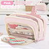 Cute Multi Layer Large Capacity Pencil Case Organizer 8