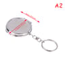 Double Sided Compact Mirror Keychain For Easy Touch Ups 6