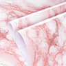 Pink Marble Contact Paper Waterproof Self Adhesive Wallpaper for Desk Furniture Decoration
