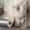 Marble Foam Wallpaper Self Adhesive Waterproof Wall Sticker For Bedroom And Bathroom Decor 8