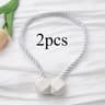 Magnetic Curtain Tiebacks No Drill Drapery Holdbacks With Stylish Twine Loop 6