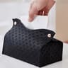 Woven Tissue Storage Box Decorative Organizer for Home Office Stylish Tissue Holder