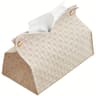 Woven Tissue Storage Box Decorative Organizer for Home Office Stylish Tissue Holder