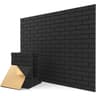 Brick Acoustic Panels Self Adhesive Felt Soundproof Wall Stickers for Home Studio Decor