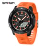 Mens Digital Sport Wristwatch Waterproof Shockproof Chronograph With Luminous Display 9