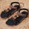 Boho Summer Sandals for Women Soft Sole Low Heel Non Slip Casual Shoes