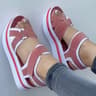 Comfortable Summer Wedge Sandals for Women Lightweight Walking Beach Shoes
