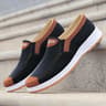 Men Lightweight Canvas Walking Shoes Soft Casual Flat Shoes for Everyday Comfort
