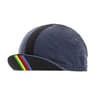 Retro Cycling Cap Breathable Bike Hat with Color Bar Design