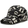 Vintage Letter Print Baseball Cap Unisex Hip Hop Streetwear Hat 0